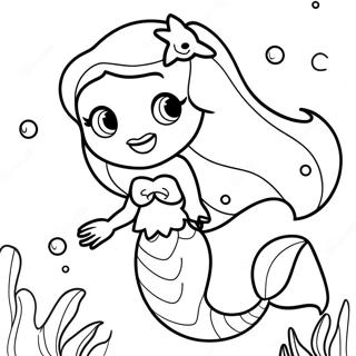 Page A Colorier De La Petite Sirene 45793-38156