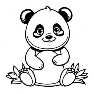 Page A Colorier De Bebe Panda 45813-38162