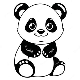 Page A Colorier De Bebe Panda 45813-38164