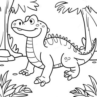 Page A Colorier De Lyle Lyle Crocodile Dans Une Aventure Dans La Jungle 45874-38093