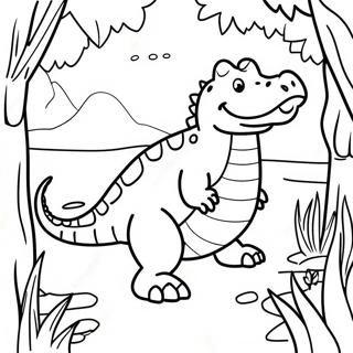 Page A Colorier De Lyle Lyle Crocodile Dans Une Aventure Dans La Jungle 45874-38094