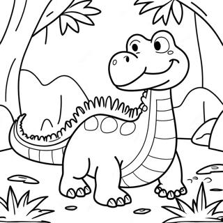 Page A Colorier De Lyle Lyle Crocodile Dans Une Aventure Dans La Jungle 45874-38217