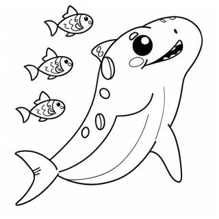 Page A Colorier De Grandma Shark Mignonne 45904-38249