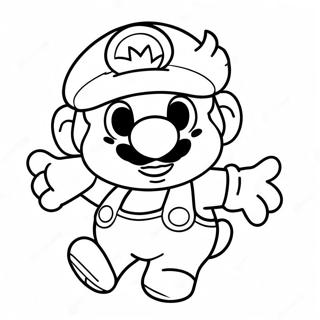 Mario Odyssey Pages À Colorier