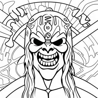 Page A Colorier Du Logo Iron Maiden 45923-38260