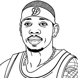 Page A Colorier Allen Iverson 45983-38302