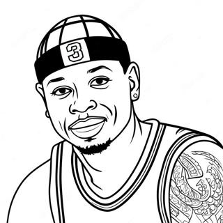 Page A Colorier Allen Iverson 45983-38303