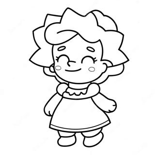 Maggie Simpson Pages À Colorier