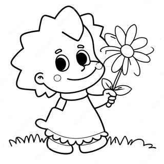 Maggie Simpson Pages À Colorier