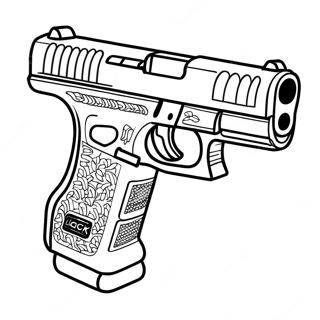 Page A Colorier Glock 46153-38442