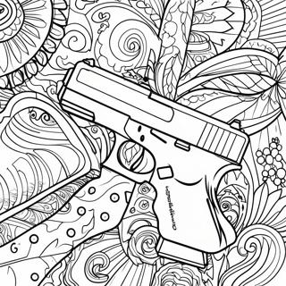 Page A Colorier Glock 46153-38443