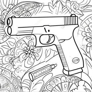 Page A Colorier Glock 46153-38444