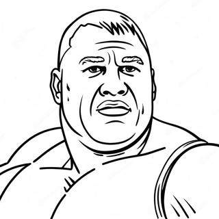 Page A Colorier Brock Lesnar 46163-38470