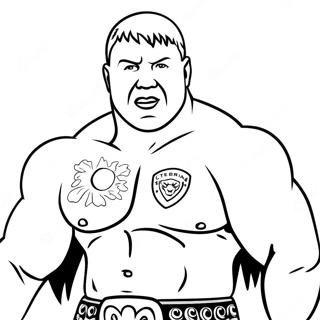 Page A Colorier Brock Lesnar 46163-38471