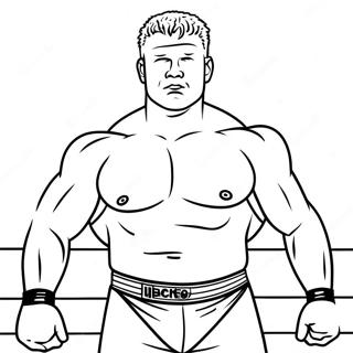 Page A Colorier Brock Lesnar 46163-38472