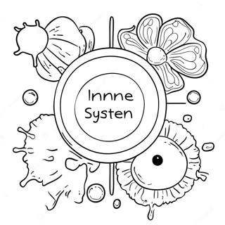 Page A Colorier Du Diagramme Du Systeme Immunitaire 46263-38532