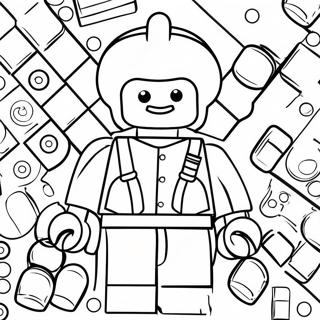 Minifigure Lego Pages À Colorier