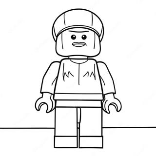 Page A Colorier De Minifigure Lego 46323-38570