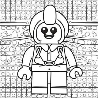 Page A Colorier De Minifigure Lego Drole 46324-38582