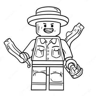 Page A Colorier De Minifigure Lego Drole 46324-38584