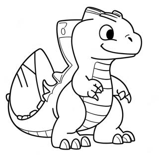 Page A Colorier Aventure Digimon Agumon 4632-3725