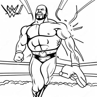 Page A Colorier Des Superstars De La Wwe En Action 46354-38605