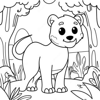 Page A Colorier Du Royaume Animal 46373-38619