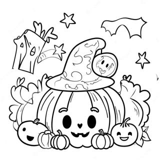 Art Doodle D'halloween Pages À Colorier