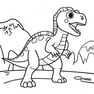 Roi Des Dinosaures A Colorier 46413-38651