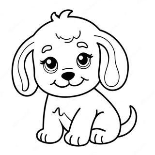 Mignon Chiot Cavapoo A Colorier 46444-38670