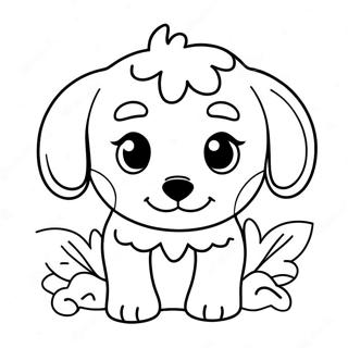 Mignon Chiot Cavapoo A Colorier 46444-38672