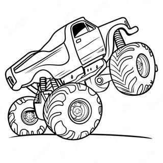 Page A Colorier Monster Truck Rampage 46554-38756