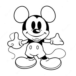 Page A Colorier Shorts De Mickey Mouse 46583-38787