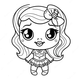 Page A Colorier Bebe Monster High 46603-38790