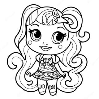 Page A Colorier Bebe Monster High 46603-38791