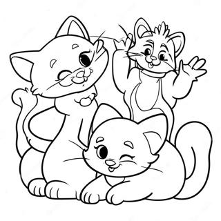 Page A Colorier Aristochats 4661-3746