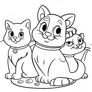 Page A Colorier Aristochats 4661-3748