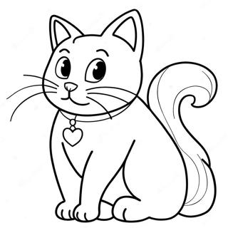 Page A Colorier Marie Le Chat 4662-3749