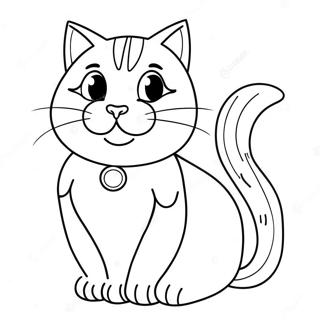 Page A Colorier Marie Le Chat 4662-3751