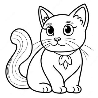 Page A Colorier Marie Le Chat 4662-3752