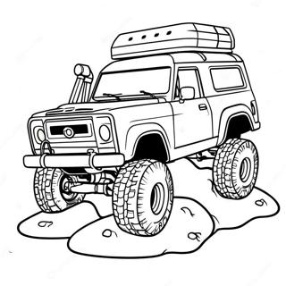 Page A Colorier Vehicule Tout Terrain Aventure 46683-38872