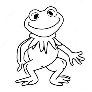 Kermit La Grenouille Pages À Colorier