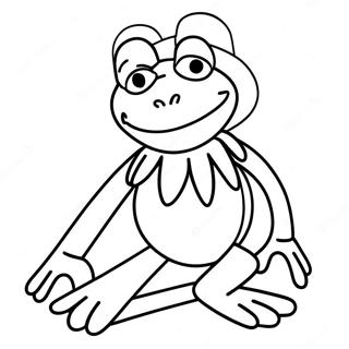 Page A Colorier Kermit La Grenouille 46753-38914