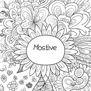 Page A Colorier Des Affirmations Positives 46774-38943