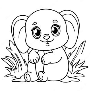 Page A Colorier De Bebe Animal 46843-38995