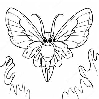 Page A Colorier De Mothman 46883-39018