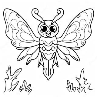 Page A Colorier De Mothman 46883-39019