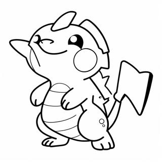 Page A Colorier Clipart Pokemon 46933-39050