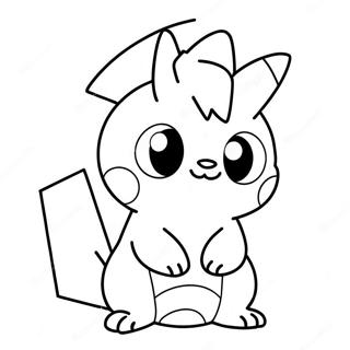 Page A Colorier Clipart Pokemon 46933-39051