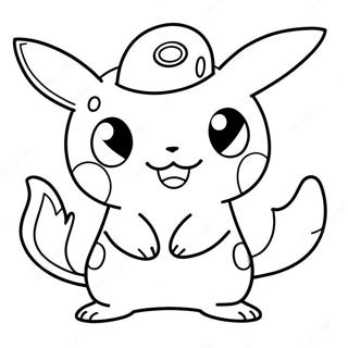 Page A Colorier Clipart Pokemon 46933-39052